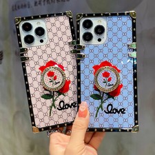Bling Rose Girl Boxy Trunk Case For Xiaomi POCO X7 X6 Redmi Note 10 11 12 13 14 picture
