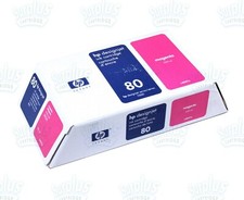 Genuine HP 80 Magenta 350mL Ink Cartridge C4847A DesignJet 1055cm 1000 1050C  picture