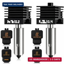 2Pcs P2S Hotend with 0.2/0.4mm Bambu Lab P2S/H2D/H2S/H2C Hardened Steel Nozzle, picture