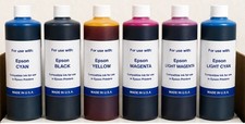 PREMIUM COMPATIBLE DYE BULK INK REFILL FOR EPSON ECO TANK PRINTERS ( 1 LITER ) picture