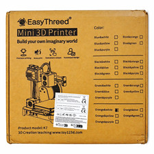 EasyThreed K7 Mini FDM 3D Printer DIY Kit USB 100x100x100mm 0.1mm picture