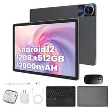 Tablet 14 inch Ultra Big Android 12 Tablets 512GB Storage 12GB RAM IPS Bundle Ke picture