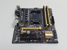 Lot of 2 Asus A55BM-PLUS Socket FM2+ DDR3 SDRAM Desktop Motherboard picture