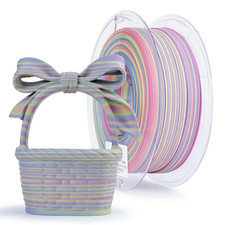 Dynamic Color Change PLA, for 3D Printing, 1KG, Marshmallow Stripes picture