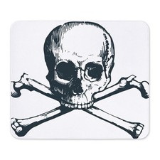 CafePress Pirate Skull Cross & Bones Mousepad  (424146403) picture