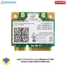 Intel® 7260HMW Dual Band Wireless-AC 7200 Series 2.4 GHz/ 5GHz PCI WiFi Card picture