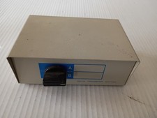 Vintage VGA Data Transfer Switch A/B Box 2 Position Video Switch No Power Needed picture
