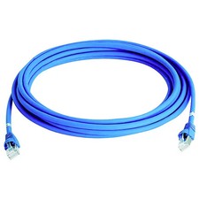 Telegärtner 100008642 RJ45 Network Cable, Patch Cable CAT 6A S/FTP 5.0m Blue Rit picture