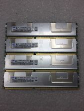Lot of 4 Samsung 16GB PC3-8500R DDR3-1066 ECC REG Server RAM M393B2K70CM0-CF8 picture