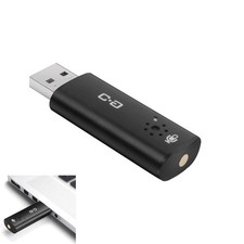 Upgrade USB Microphone with Touch Mute for Laptop & Desktop Mini, Black picture
