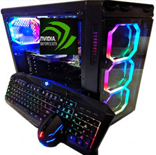 Custom Gaming Desktop PC Intel i7 Quad 16 GB SSD/1TB Nvidia GTX 1060  3GB + GIFT picture