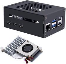 Geeekpi Metal Case for Raspberry Pi 5, with Pi 5 Active Cooler for Raspberry Pi  picture