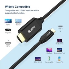 Type-C to HDMI cable 1.8m 4K60HZXOX-Type-CתHDMI60Hz1 USB-C ultra HDTV cable picture