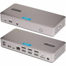 StarTech Triple-Monitor USB4 Docking Station, 4K 60Hz HDMI or DisplayPort, 6x picture