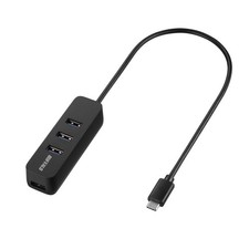 BUFFALO 4-Port USB-A Hub USB 3.2 Gen1 BSH4U325C1BK Black Japan Import picture