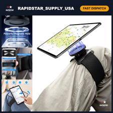 Adjustable Magnetic Pilot Kneeboard Tablet Holder with Leg Strap - Flight Access picture