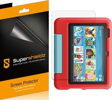 (3 Pack) High Definition Clear Shield for Fire 7 Kids Tablet 7-inch picture