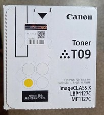 Canon T09 Yellow Toner Cartridge Unopened Original Packaging 3017C005AA picture