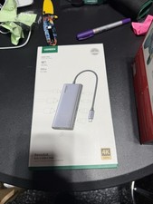 UGREEN Revodok 8 In 1 USB-C Hub - HDMI, VGA, USB-A, USB-C PD, Fast Charge, 100Gb picture