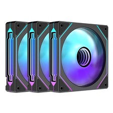 Prism4 Pro X3 120mm ARGB Case Fans,Infinity Mirror RGB Light Effect 5V 3PIN M... picture