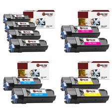 10Pk LTS 2130 B C M Y Compatible for Dell 2130CN 2135CN Toner Cartridge picture