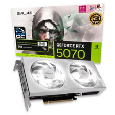 GALAX GALAZ GeForce RTX 5070 WHITE OC D7 12GB / Gaming Graphics Card / Express picture