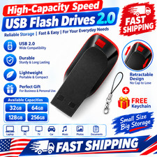 USB 2.0 Flash Drive USB Memory Stick High Speed Retractable USB Thumb Drive picture