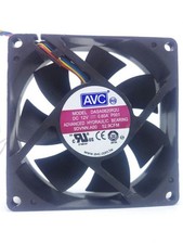 1PCS AVC DL08025R12U 8025 12V 0.5A 4-pin CPU Chassis PWM Speed-Controlled Fan picture