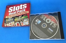 Slots Dual Pack Casino Slots PC Game CD Windows/Mac 2007 & Hoyle Slots DVD 2009 picture