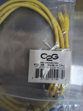 LOT OF (45) C2G 7FT CAT5E SNAGLESS YELLOW picture