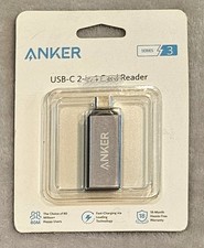 Anker 2-in-1 Memory Card Reader USB C to SD/Micro SD for SDXC SDHC MMC UHS-I picture