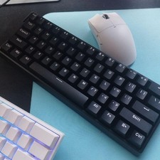 EPOMAKER AULA WIN60 HE JP Layout Gaming Keyboard Used picture