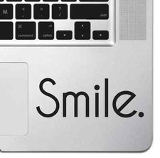Smile Macbook Pro Air Keyboard Sticker Smiley Face Sticker Laptop Love Sticker picture