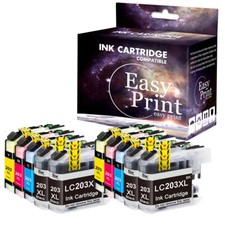10PK LC203 Ink Cartridge fits Brother LC201 MFC-J485DW MFC-J680DW MFC-J5620DW picture