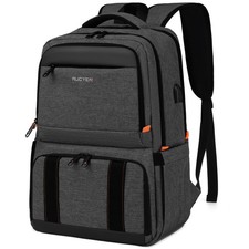RUCYEN Lunch Backpack, Insulated Cooler Backpack Box 15.6 inch, Black  picture