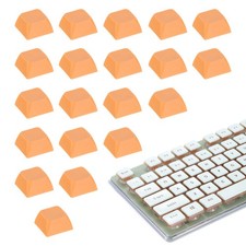 20Pcs XDA Profile Keycap Set PBT Mechanical Numeric Keypads, Orange picture