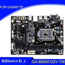 FOR GIGABYTE GA-B85M-D2V-TM LGA1150 B85 16G DDR3 VGA+DVI Motherbroad Test ok picture