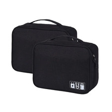 Cable Storage Bag Waterproof Digital Electronic Organizer Portable USB Data Line picture