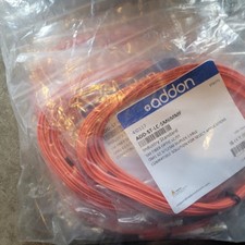 LOT OF 14 - ADDON ADD-ST-LC-5M6MMF DUPLEX 5M FIBER OPTIC ST/LC OM1 62.5/125M CAB picture