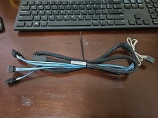 Supermicro SA-F43S7PS2-1M-N2 SFF-8643 miniSAS HD to SATA Breakout SAS Cable 1M picture