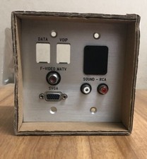 Panel Crafters Wall Plate (F-Video Matv, SVGA, Sound, RCA) picture