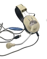 Hamilton Buhl USB Headset with Gooseneck Microphone HA-66USBSM Cushioned GS picture