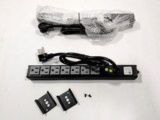 Middle Atlantic PD-715SC-NS-3 7 Outlet 15A Slim Power Strip 3-ft (0.9m) cord picture