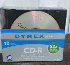 Dynex- 10-Pack 52x CD-R Discs with Jewel Cases - BIN17 picture