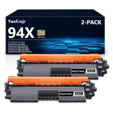 94X Black High Yield Toner Cartridge 2-Pack Compatible HP CF294X picture