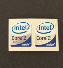 2 x Intel Core 2 Inside Sticker Label Decal 16mm x 20mm picture