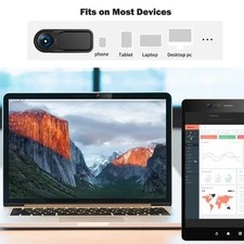 Universal Webcam Privacy Cover Slider – Ultra-Thin Camera Cover for Laptop, MacB picture
