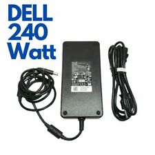 240W Dell Authentic Power Supply Adapter for Dock WD19DC Docking Station w/cord picture