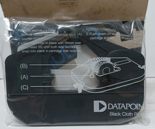 datapoint Vintage Black Typewriter Ribbon Cartridge Spool lot of 5 picture