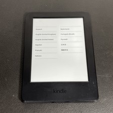 Amazon Kindle WP63GW 6in Black Touchscreen Wi‑Fi 4GB eBook Reader picture